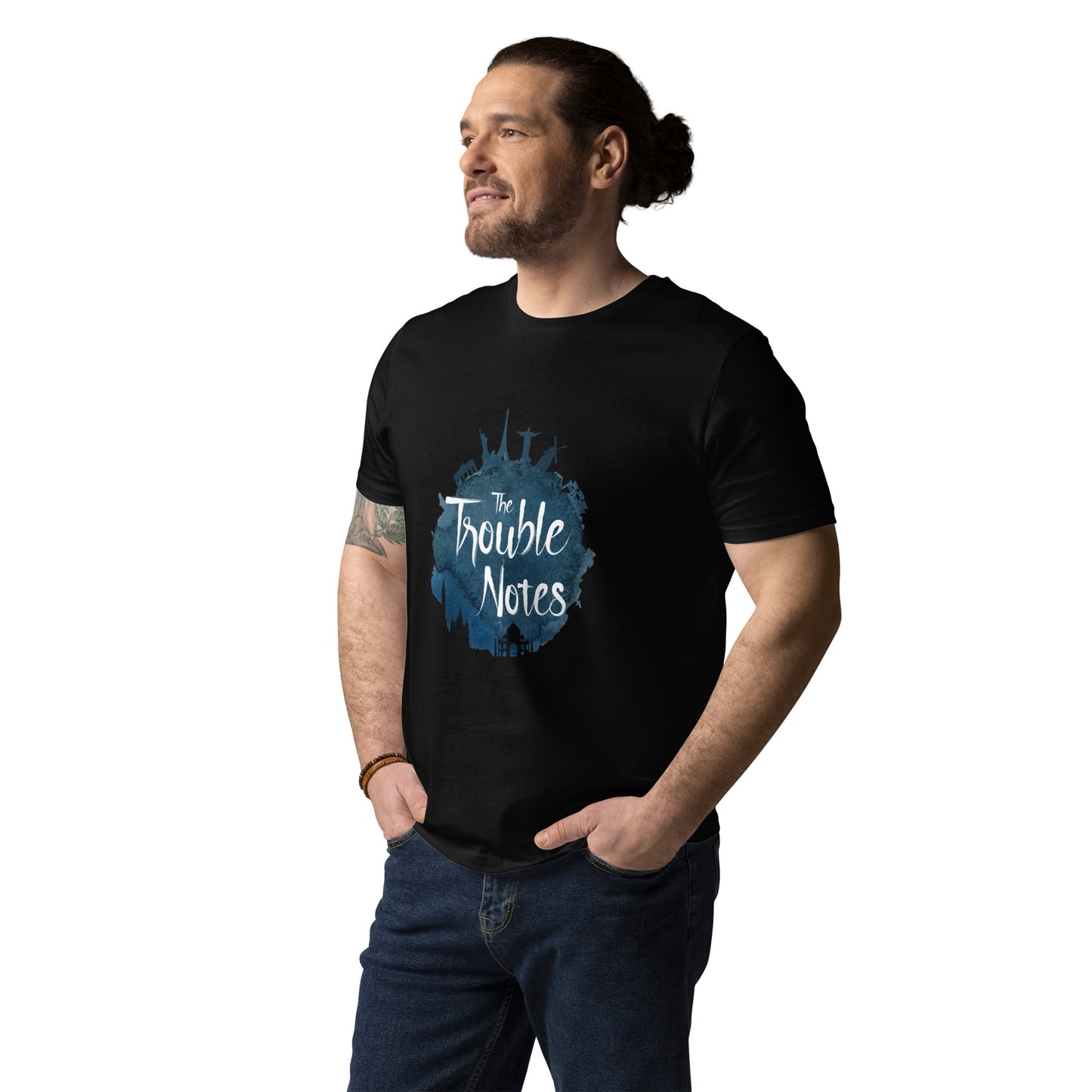 The Trouble Notes  "Logo" (Print) Unisex Organic Cotton T-shirt