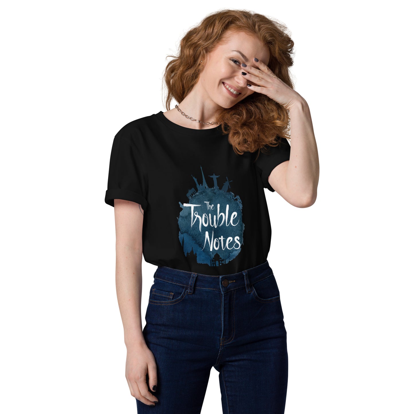The Trouble Notes  "Logo" (Print) Unisex Organic Cotton T-shirt